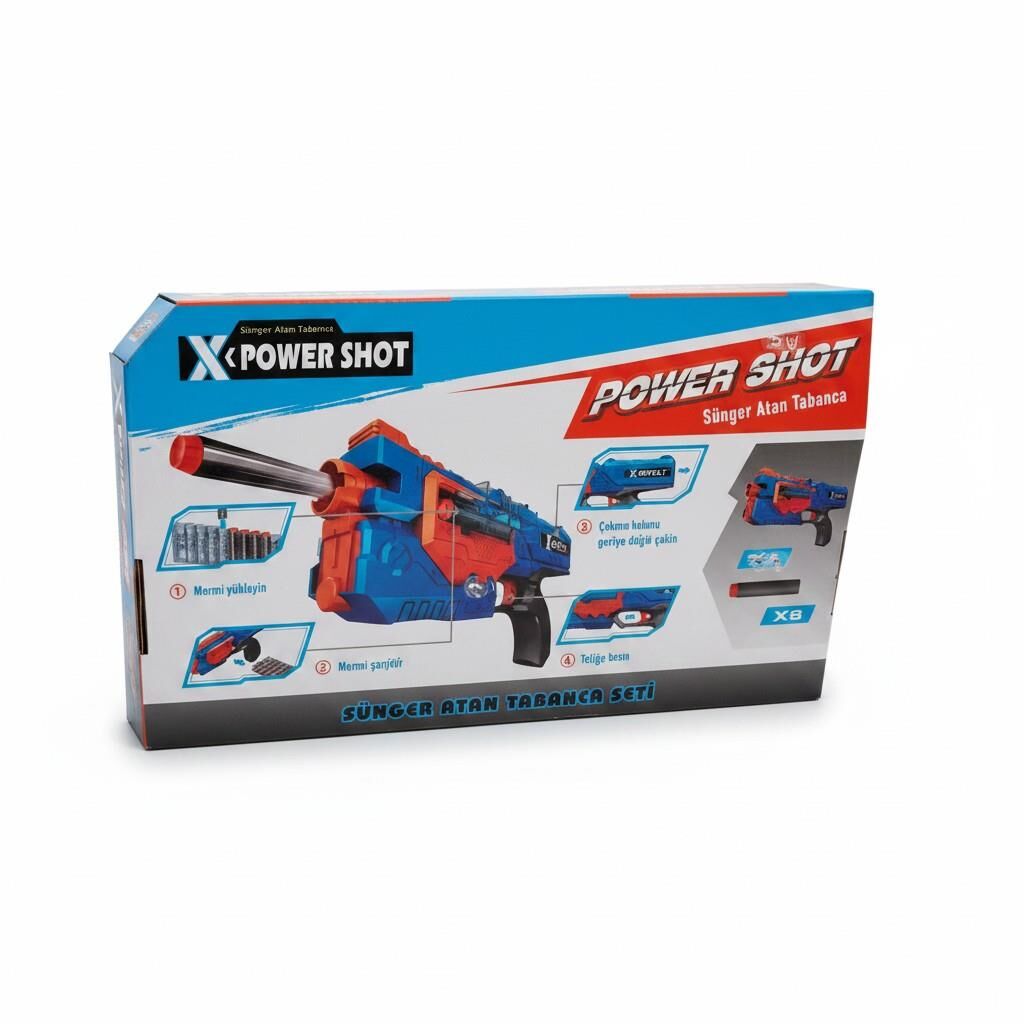 SH59634 OYUNCAK SİLAH SÜNGER MERMİ ATAN -ZRV