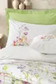 Cotton Box Modeline Çift Kişilik Nevresim Takımı Meadow Yeşil