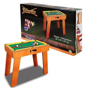 Akçiçek Ahşap Bilardo Oyunu