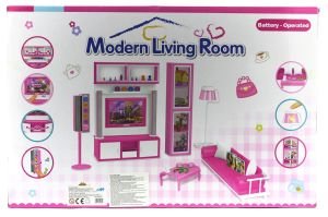 Modern Yaşam Oturma Odası Oyun Seti Sesli Ve Işıklı