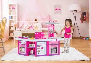 Dolu Barbie 3'lü Mutfak Seti