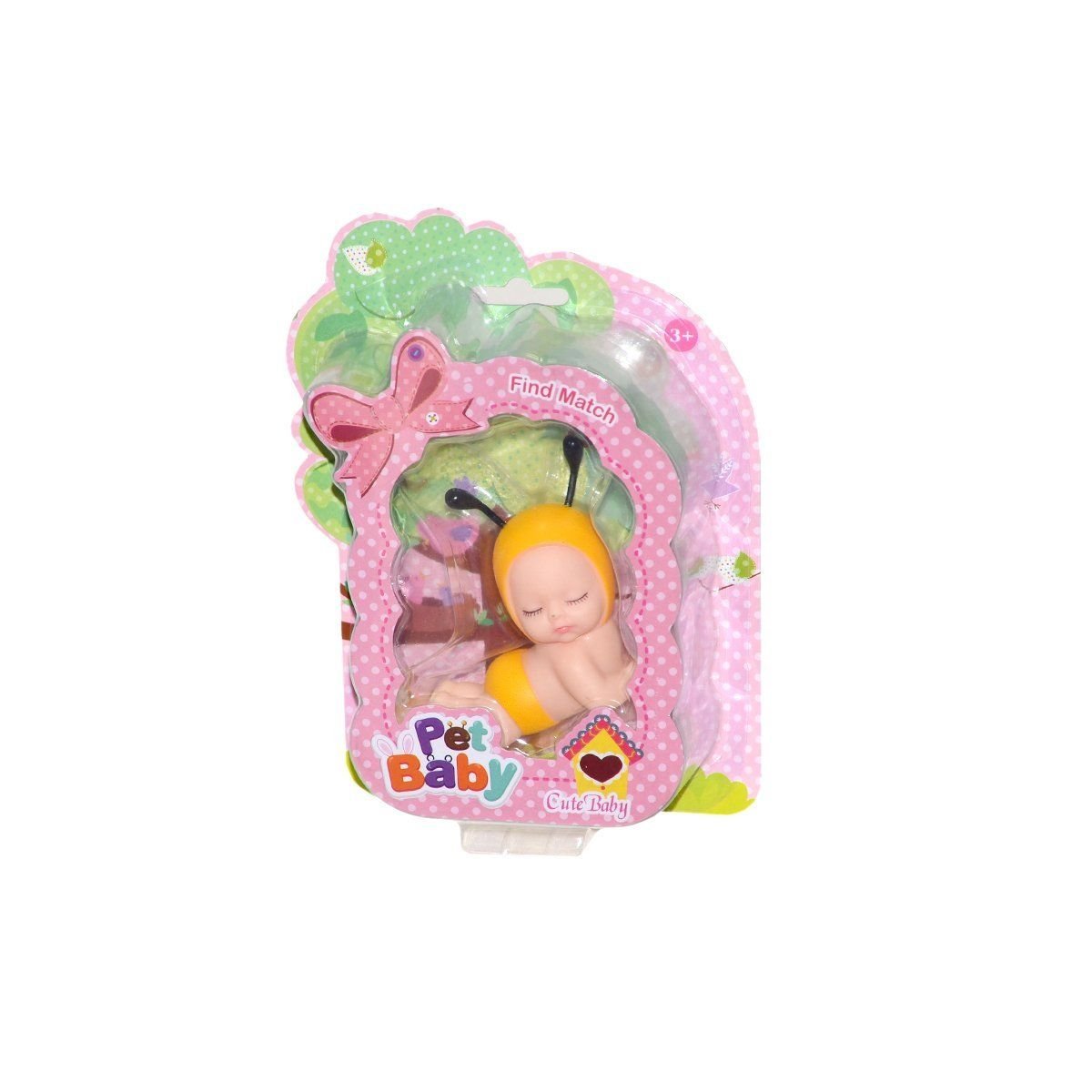 21113CD 4CD 5CD YB226643 Birlik, Şirin Uyuyan Bebekler - Pet Baby - 1 adet stokta olan gönderilir