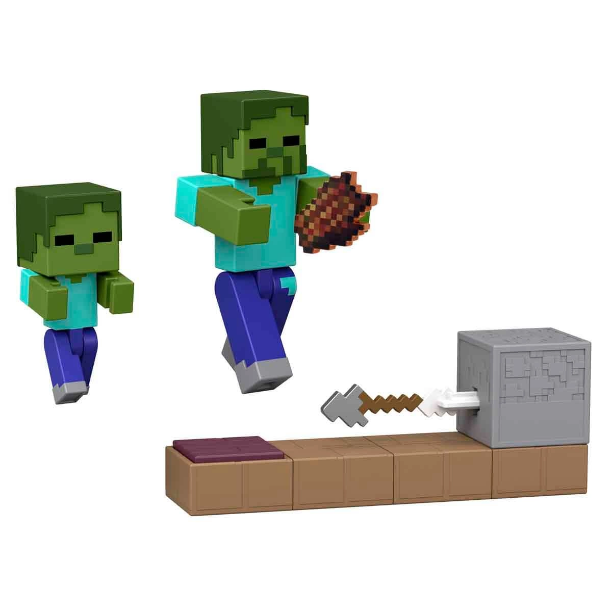 Minecraft Redstone Figür ve Mekanizma Oyun Seti