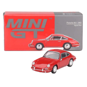 Mini GT 1/64 Porsche 901 1963 Signal Red MGT00695