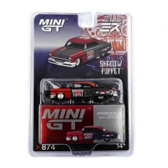 Mini GT 1/64 Lincoln Capri Hot Rod 1954 ''Shadow Puppet'' MINI GT x MIZU Diecast