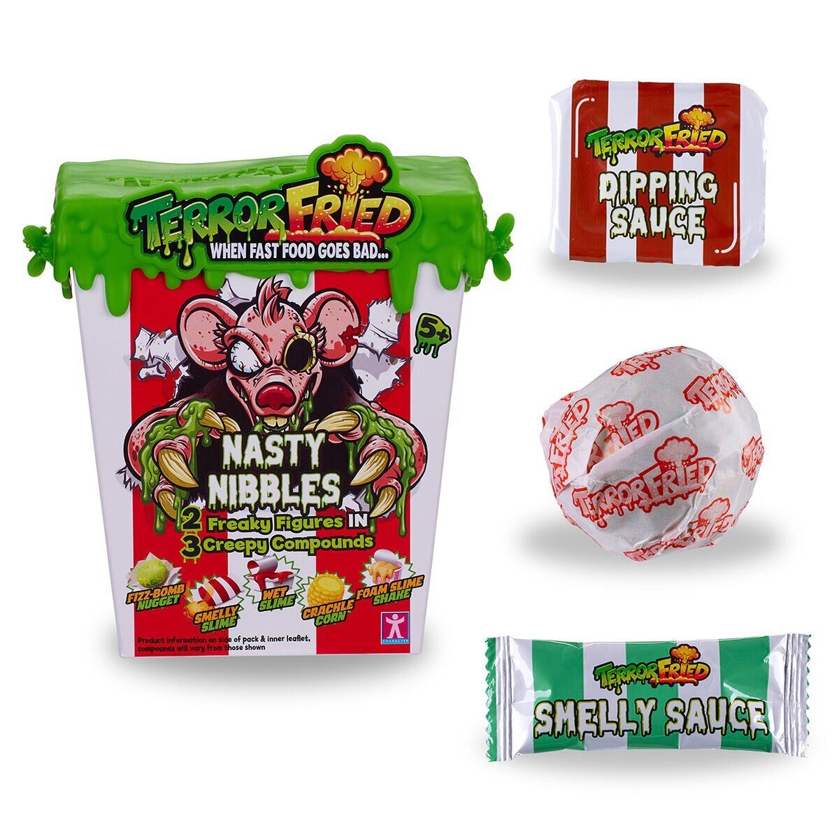 TO 08091 TerrorFried 3lü Mini Menü ve 2 Gizemli Figür Asorti