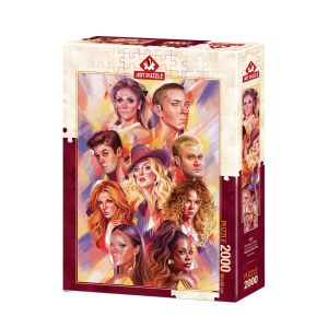 5474 Art Puzzle Dünya Müzik Starları 2000 parça Puzzle / +15 yaş