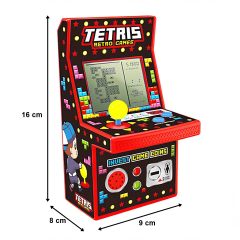 Nostaljik Mini Tetris Oyun Konsolu XY9029A - 1 Adet Stokta Olan Renk Gönderilir