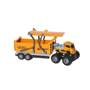 KLX600-377 Sürtmeli Die Cast 4x4 Kapalı Kasa İnşaat Tırı -1 adet stokta olan gönderilir