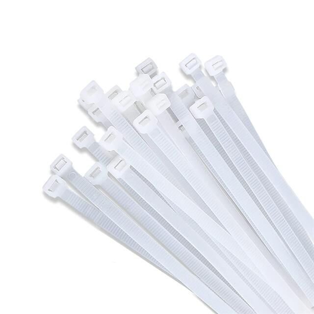 De-Pa 2.5x200mm (20 cm) Beyaz Kablo Bağı 100'lü Paket