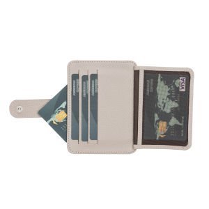 Çok Bölmeli Slim Deri Kartlık BLW019 ERC3 Bej