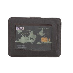 Çok Bölmeli Slim Deri Kartlık BLW019 FL18 Kahve