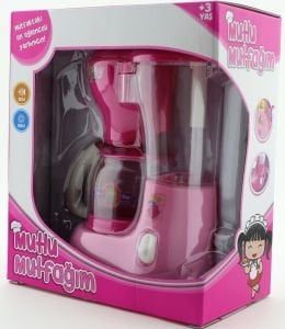 Mutlu Mutfağım Mini Kahve Makinası Koyu Pembe 0037