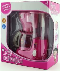 Mutlu Mutfağım Mini Kahve Makinasi Açık Pembe 0037