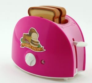 Mini Ekmek Kızartma Makinesi Koyu Pembe 1014