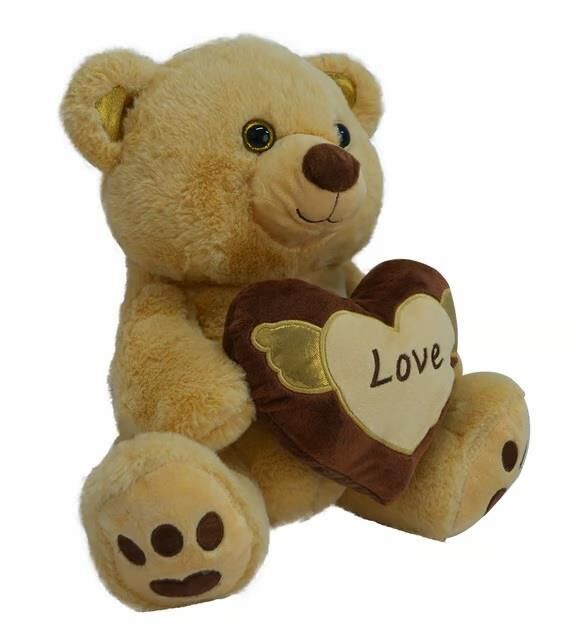 PL62908 40 CM MELEK KALPLİ AYI-HLY