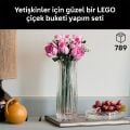 10374 Lego iconic Botanicals Pembe Gül Buketleri 789 parça +18 yaş