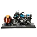 5834 SUN-MYG-MOTOSİKLET 1 14 BMW OFF-ROAD KASKLI FİGÜR PB 3R SES IŞIK  - Stokta Olan Renk Gönderilir