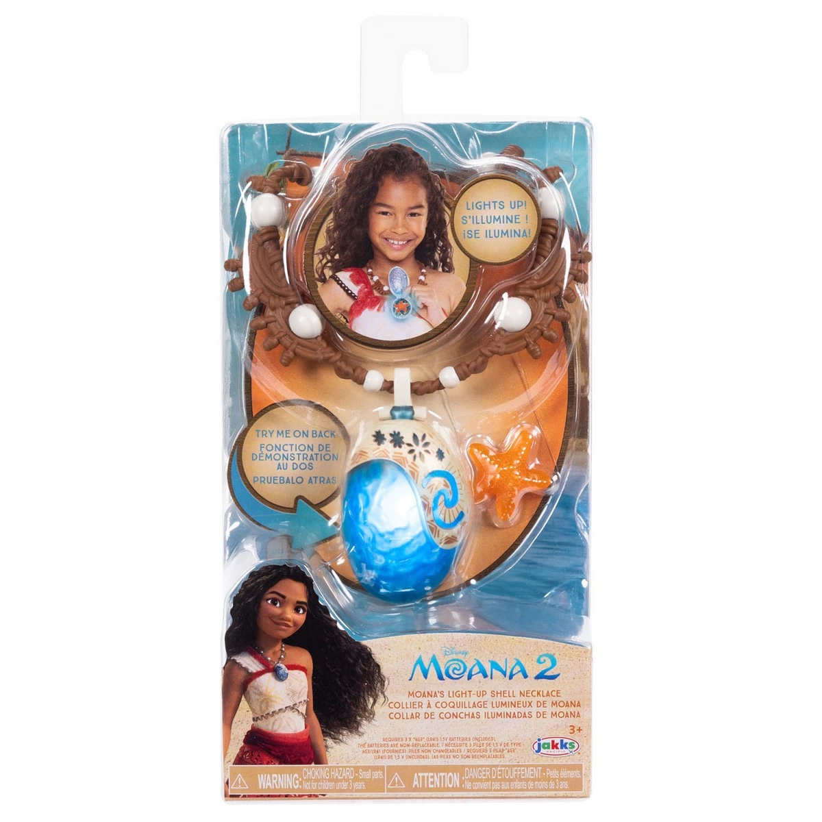 Disney Moana 2 Moana'nın Işıklı Deniz Yıldızı Kolyesi - JKP/237616