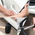 PowerMaster PM-26301 U Tip Araç Kapı Çarpma Çizik Engelleyici Koruyucu 5 Metre Şerit