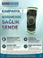 NORDMENDE Örgü Dizlik | Kontrollü Kompresyonlu Diz Destekleyici