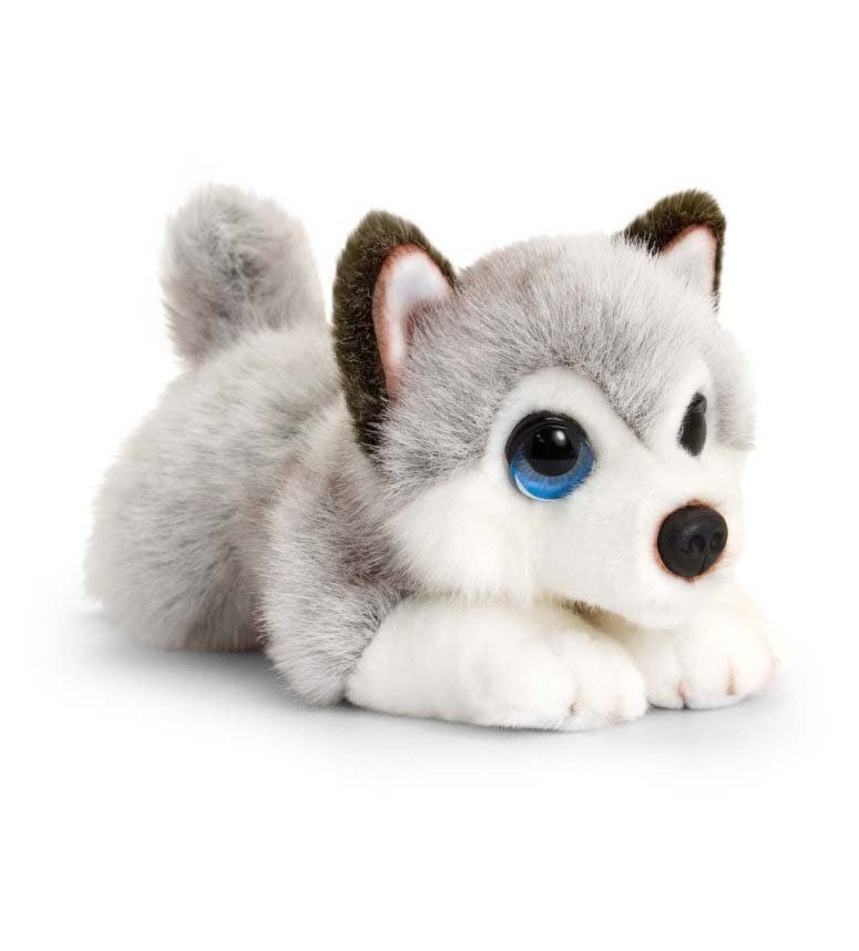 Peluş Köpek Husky 25 cm - S00002458
