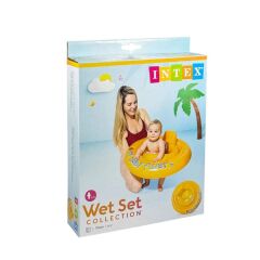 Intex Sarı Bebe Flatörü 70 cm. (6-12Ay)
