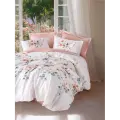 Cotton Box Verna Pudra Saten Nevresim Takımı Çift Kişilik