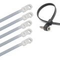 PowerMaster PM-26330 Vida Delikli Kablo Bağı Plastik Kelepçe 100lü Paket Beyaz 3.6x150mm