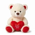 PL50233 55 CM KALPLİ AYI PELUŞ OYUNCAK