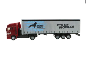 Man Model Gri Kargo Tırı