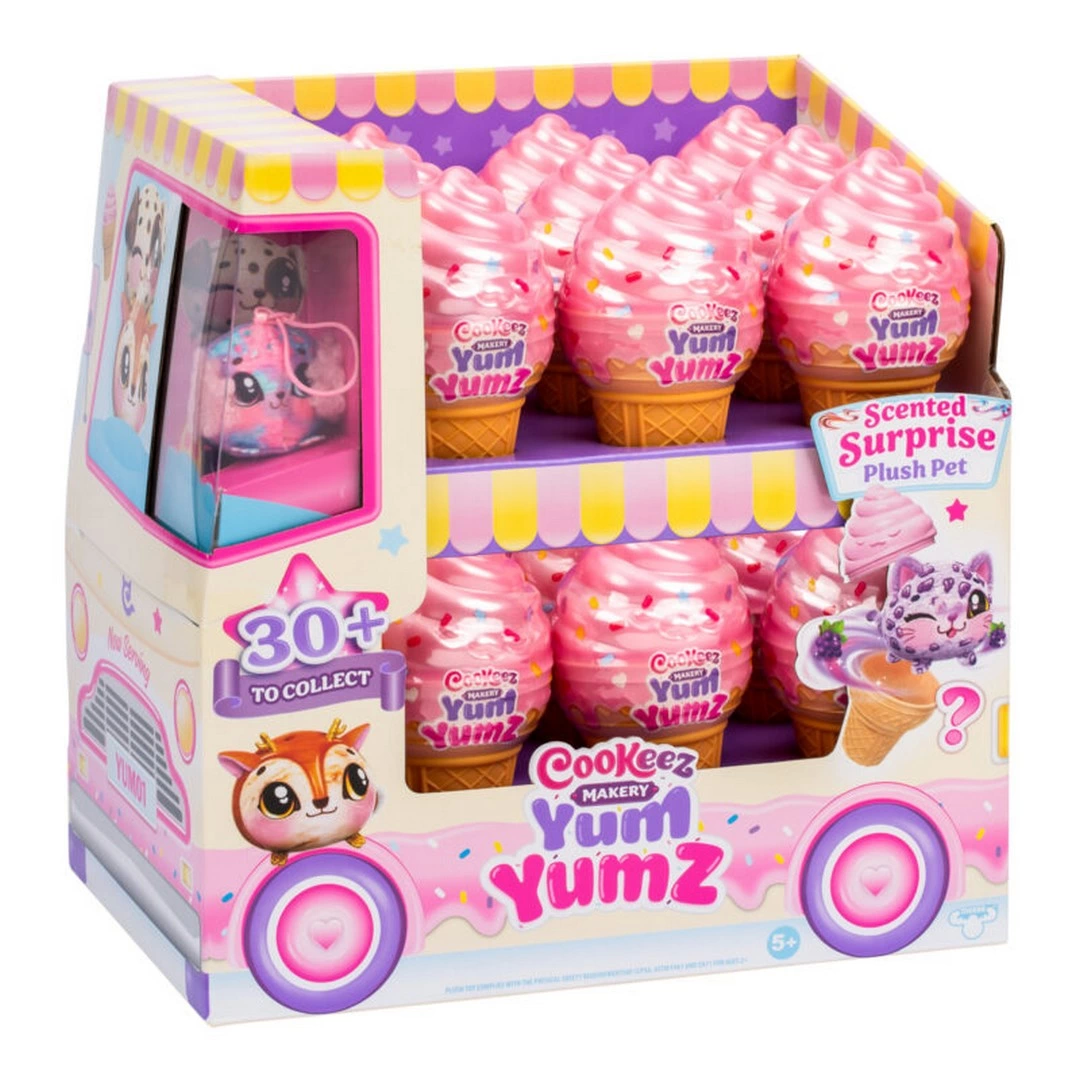 Cookeez Dondurmalar Kokulu Peluş Tekli Paket - GIO-CKE07000 -1 Adet Fiyatıdır