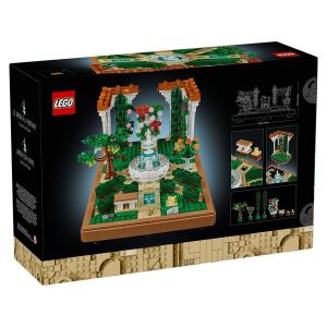 10359 Lego icons Çeşmeli Bahçe - Fountain Garden 1302 parça +18 yaş