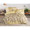 Hobby Çift Kişilik Poplin Nevresim Calisse Sarı
