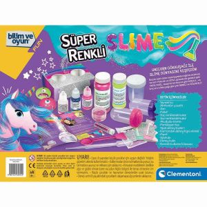 64812 Bilim ve Oyun - Süper Renkli Slime +8 yaş