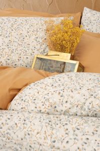 Cotton Box Tek Kişilik Petite Nevresim Takımı Posy Bej