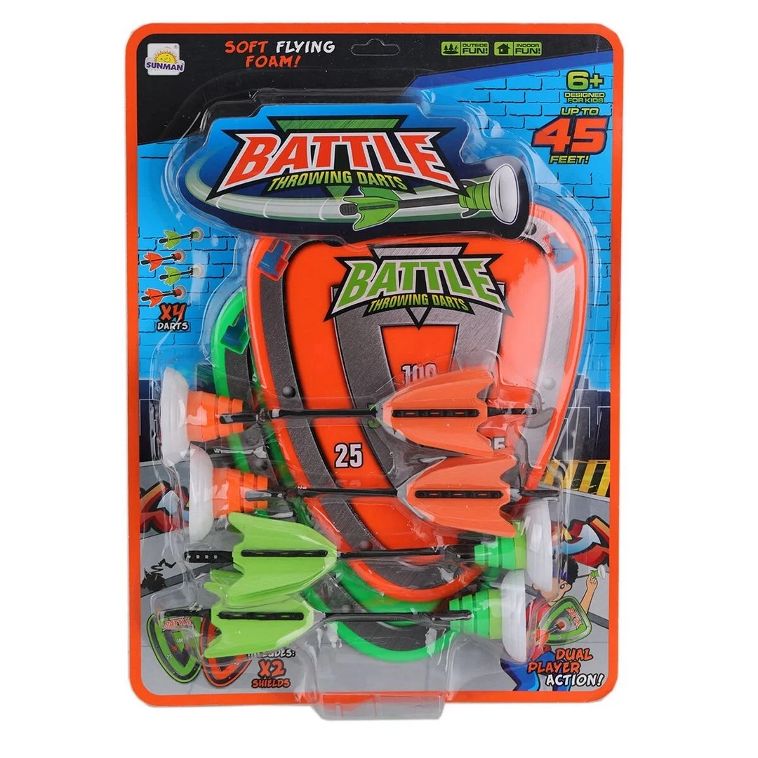Battle Throwıng 2 Hedefli 4 Oklu