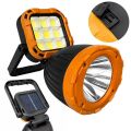 Powermaster PM-8033C 6 Modlu El Feneri ve Işıldak Acil Durum Lambası Solar Şarjlı