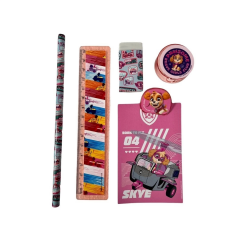 Paw Patrol Metal Kalemlikli 7 Parça Kırtasiye Seti