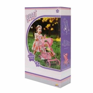 Çilek Desenli 4 Tekerlekli Puset - 84926