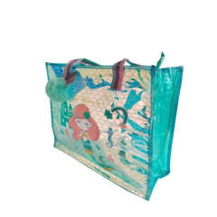 Dream Vest Şeffaf Hologram Deniz Kızı Büyük Omuz Çantası