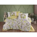 Hobby Çift Kişilik Poplin Nevresim Lemonty Sarı