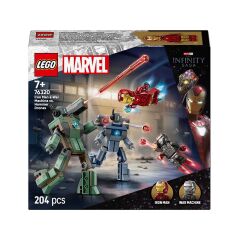 76320 Lego Marvel Iron Man ve War Machine Hammer Dronlara Karşı 204 parça +7 yaş