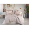 Hobby Çift Kişilik Poplin Nevresim Velura Latte