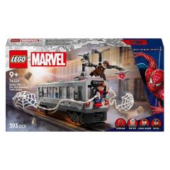 76321 Lego Marvel Örümcek Adam ile Doktor Oktopus Metroda 393 parça +9 yaş