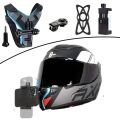 Motorsiklet Kask Önü Takılan Telefon Tutucu Aksiyon Kamerası Takılabilen Aparat