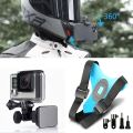Motorsiklet Kask Önü Takılan Telefon Tutucu Aksiyon Kamerası Takılabilen Aparat
