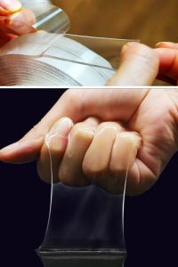 Ultra Güçlü Çift Taraflı 2 mt x 3 cm Çift Taraflı Nano Bant