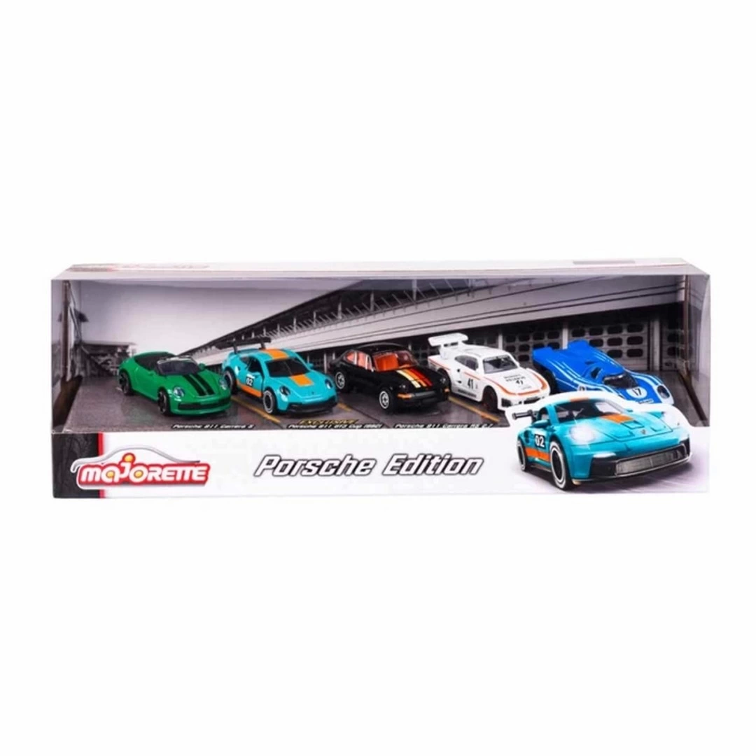 Majorette Porsche 5'li Set
