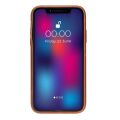 Apple iPhone 11 Uyumlu Deri Arka Kapak ROCKCESS RST2EF Taba
